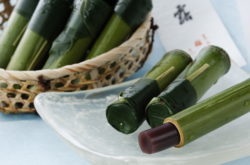 竹露の断面